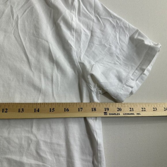 Jay-Z Roc Nation Paper‎ Planes White Short Sleeve Essential T-Shirt Men Large - Picture 7 of 11